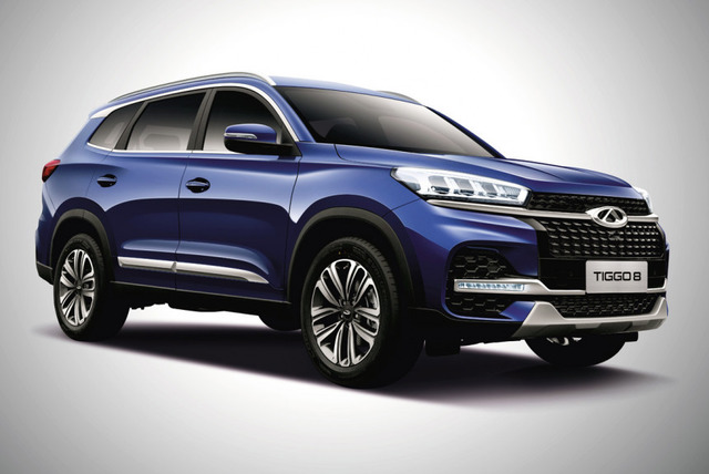 Тест-драйв нового автомобиля Chery Tiggo 8 Pro.